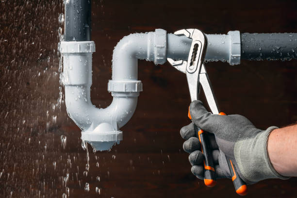 Professional Drain Cleaning technician working in West Columbia, TX